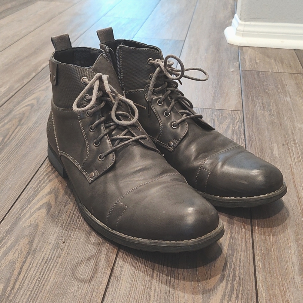Bullboxer B-52 boots | Size 11 US, 44 EU | Gray
